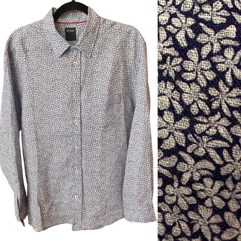 Benson linen button down. EUC